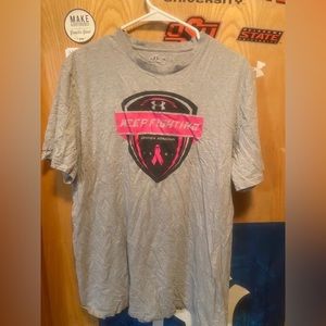 Gray Under Armour Tshirt size L